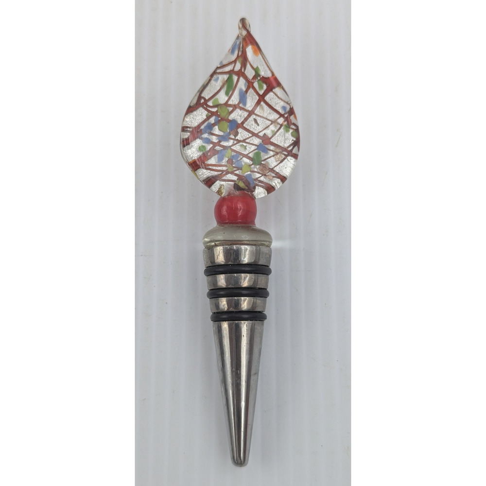 Art Glass Wine Bottle Stopper